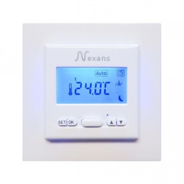 Программируемый электронный терморегулятор теплого пола Nexans N-Comfort TD